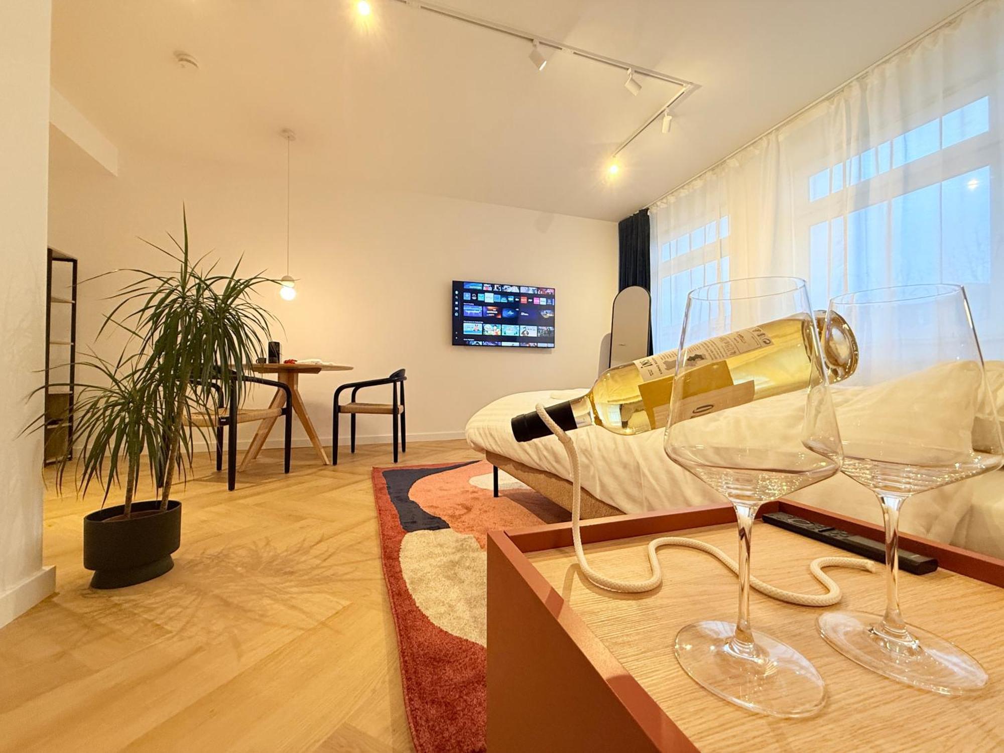 Stayzz By Homyzz - Modern Studios Alsterdorf -Winterhude- Stadtpark Hamborg Eksteriør billede