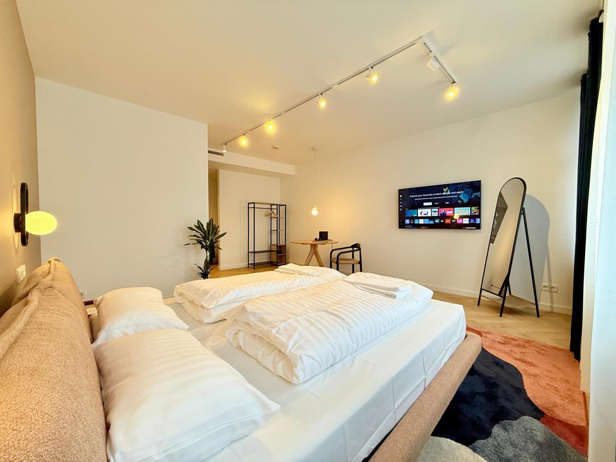 Stayzz By Homyzz - Modern Studios Alsterdorf -Winterhude- Stadtpark Hamborg Eksteriør billede