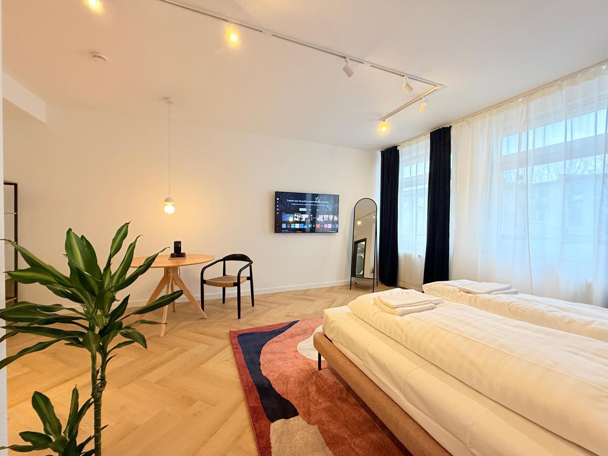 Stayzz By Homyzz - Modern Studios Alsterdorf -Winterhude- Stadtpark Hamborg Eksteriør billede